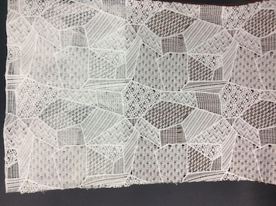 FY-0112  WATER SOLUBLE LACE FABRIC      