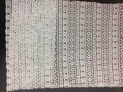 FY-0113  WATER SOLUBLE LACE FABRIC       