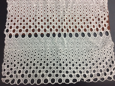 FY-0124  WATER SOLUBLE LACE FABRIC       